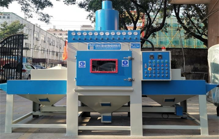 輸送式自動(dòng)噴砂機(jī)